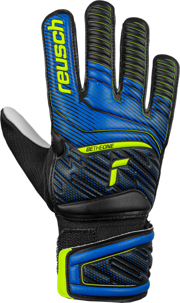 Reusch Attrakt Starter Solid Junior 5272514 4940 blue yellow front